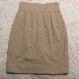 Richard Tyler Wool Pencil Skirt Size 12